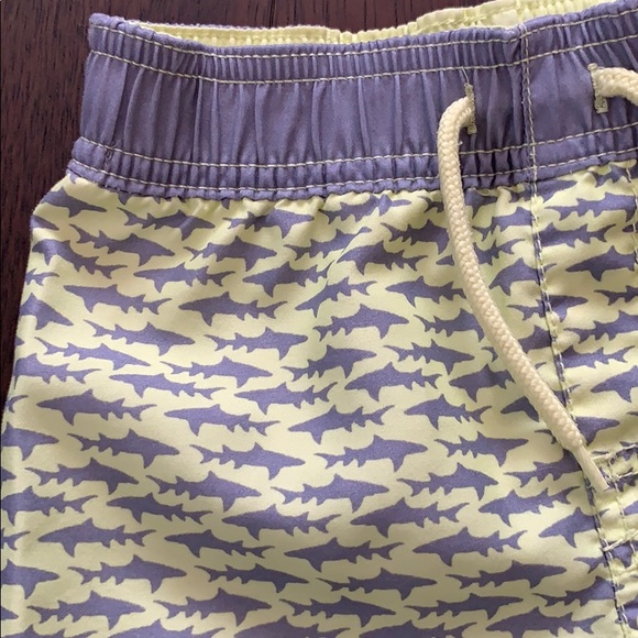 Shark print swim trunks - Picture 2 of 5